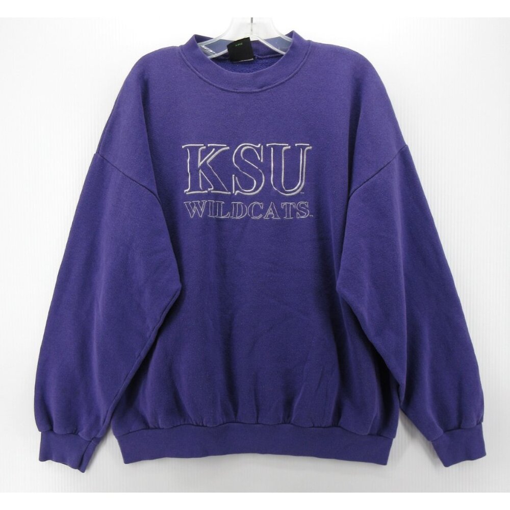 VINTAGE Kansas State Wildcats Sweatshirt XL TSI University NCAA 90s